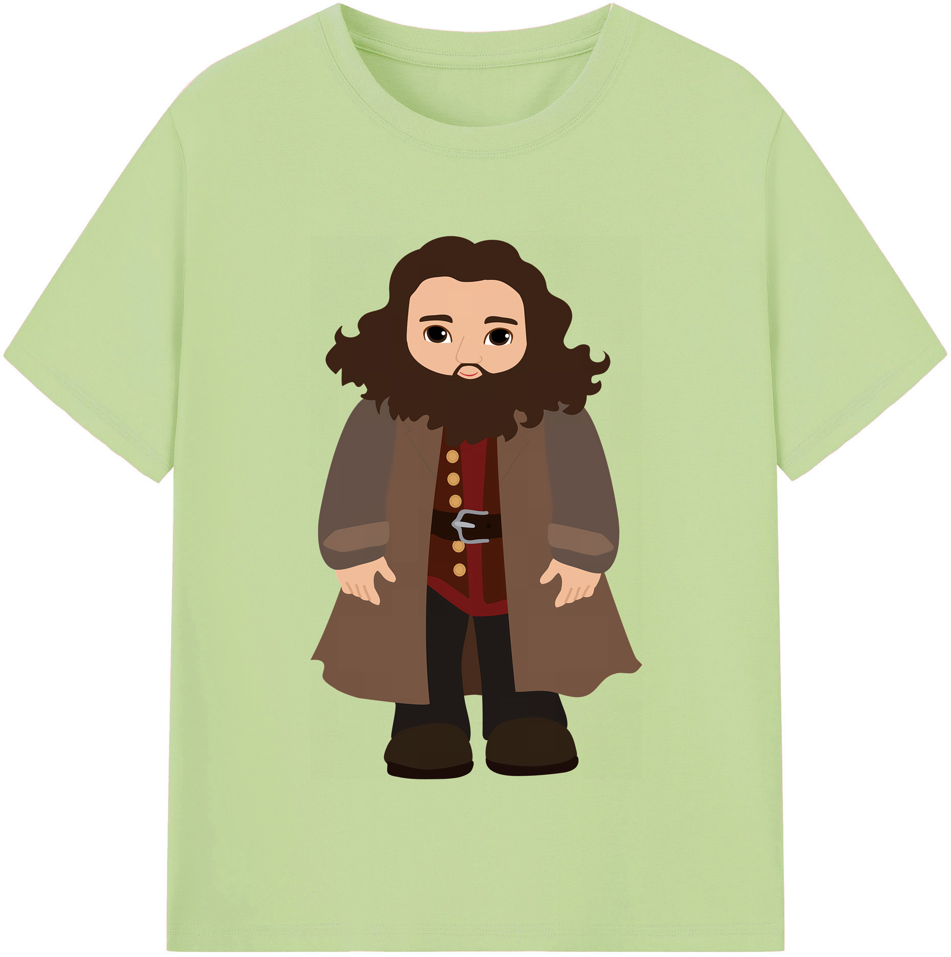 （画像用） Harry Potter ハリー・ポッターシリーズ 綿100％半袖Tシャツ（フロントプリント）